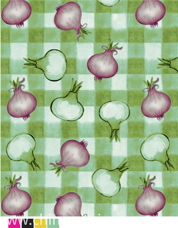Popular Promotional PVC Printed Tablecloth with Backing